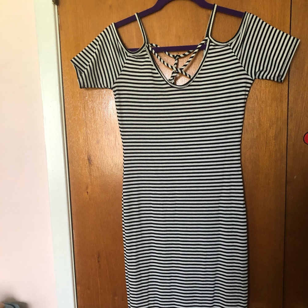 Off the shoulder dress